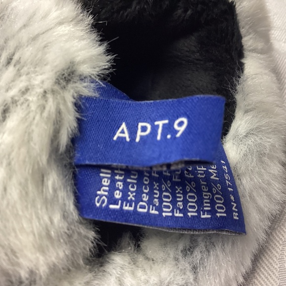 WOMENS gloves apartment 9 NEW must see lined leather - Picture 5 of 6